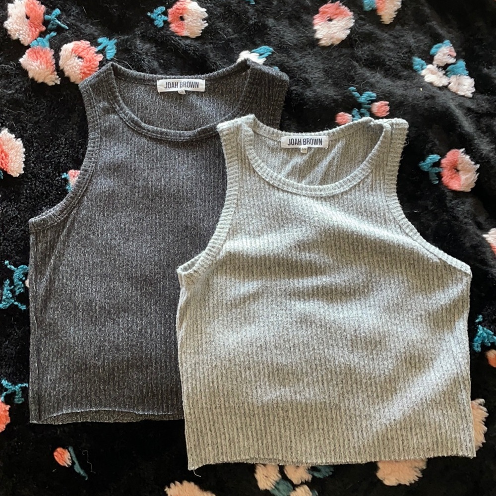 Joah ribbed tanks